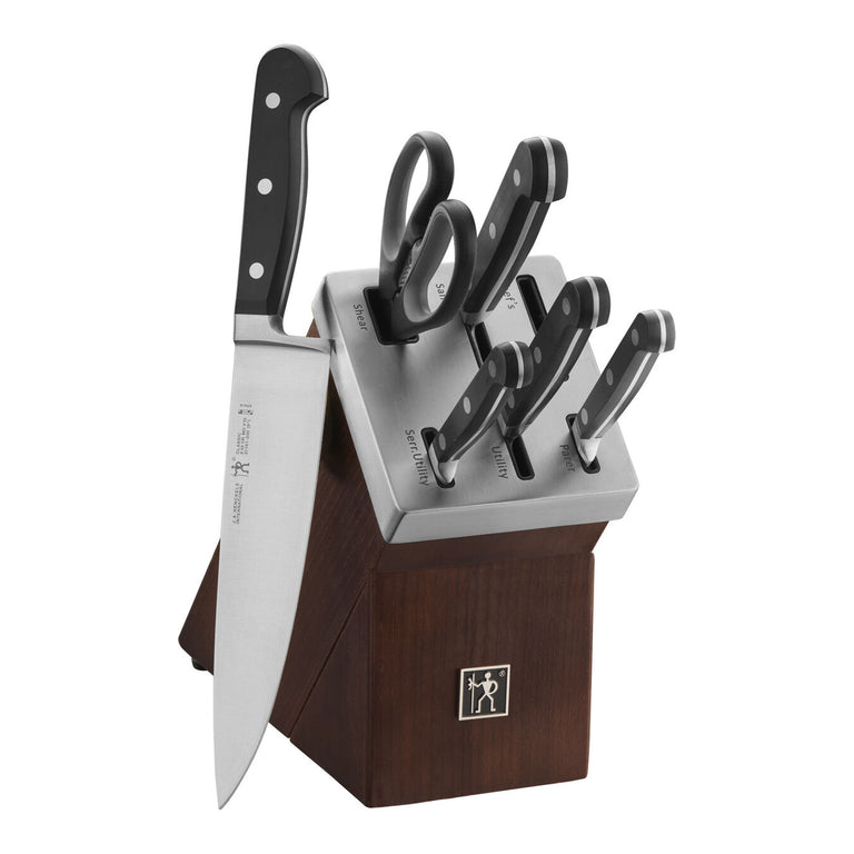 Henckels 7pc Self-Sharpening Knife Block Set, Classic Series