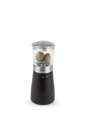Peugeot Madras Nutmeg Mill in Wood/Stainless Chocolate 15 cm - 6in