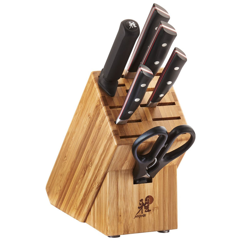Miyabi 7pc Knife Block Set, 400FC - Evolution Series