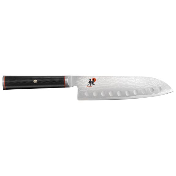 Miyabi 7" Hollow Edge Santoku Knife, Kaizen - 5000DP Series