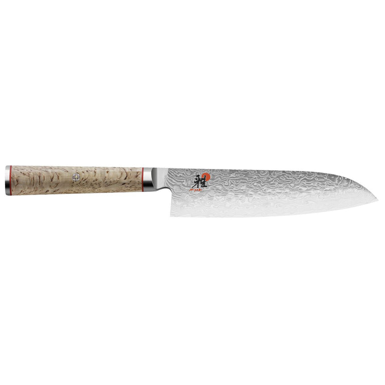 Miyabi 7" Santoku Knife, Birchwood SG2 Series