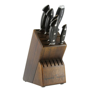 ZWILLING 7pc Knife Block Set, Kramer - EUROLINE Stainless Damascus Collection Series