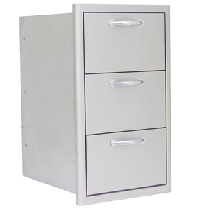 Blaze 16 Inch Triple Access Drawer, BLZ-DRW3-R