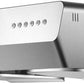 Fotile Pixie Air 30 in Slim Stainless Steel Undercabinet Range Hood, UQS3001