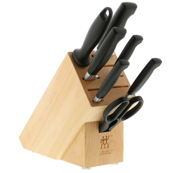 ZWILLING 8pc Knife Block Set, Four Star Series