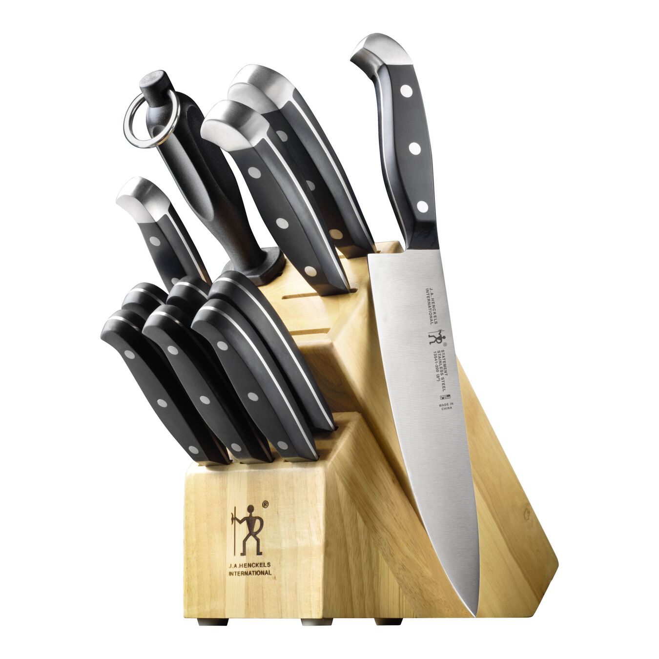 Henckels 12pc Knife Block Set, Statement Series Premium Home Source