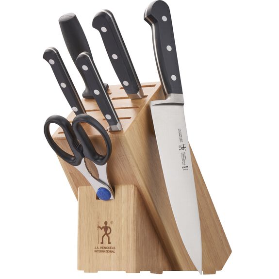 Henckels 7pc Knife Block Set, Classic Series