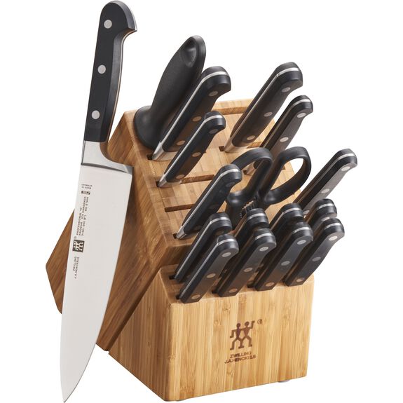 ZWILLING 18pc Knife Block Set, Professional "S" Series