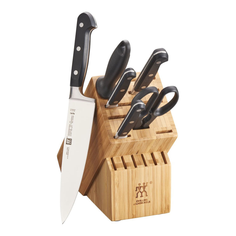 ZWILLING 7pc Knife Block Set, Professional "S" Series