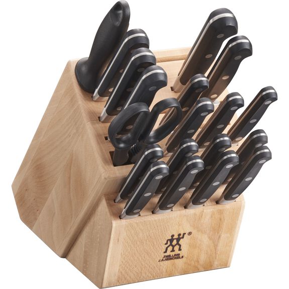 ZWILLING 20pc Knife Block Set, Professional "S" Series