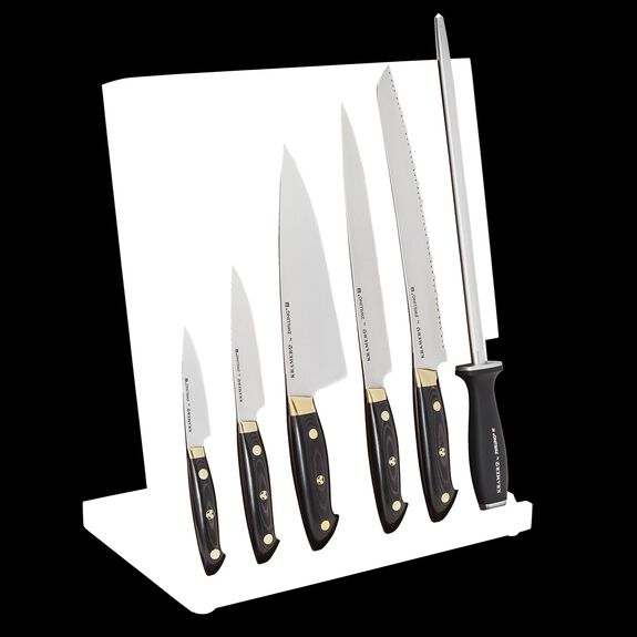 ZWILLING 7pc Knife Block Set, Bob Kramer Carbon 2.0 Series