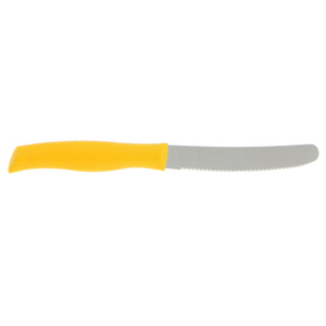 ZWILLING 4.5" Serrated Utility Knife Yellow, TWIN Grip Series