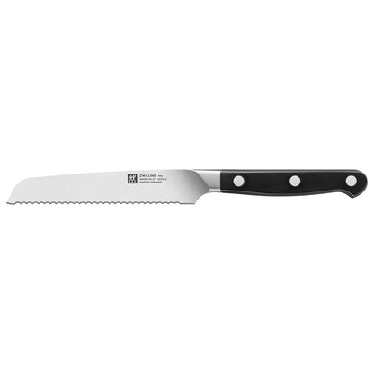 ZWILLING 5" Serrated Utility Knife, Pro Series