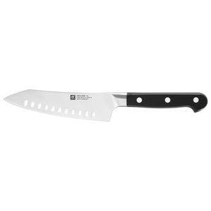 ZWILLING 5.5" Hollow Edge Rocking Santoku Knife, Pro Series
