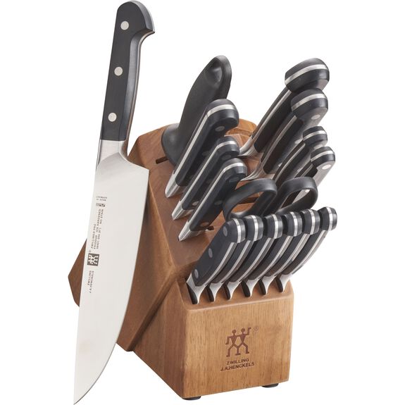 ZWILLING 17pc Knife Block Set, Pro Series