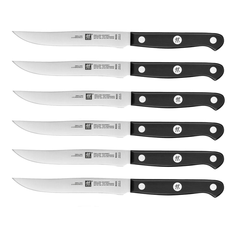 ZWILLING Gourmet 6pc Steak Knife Set