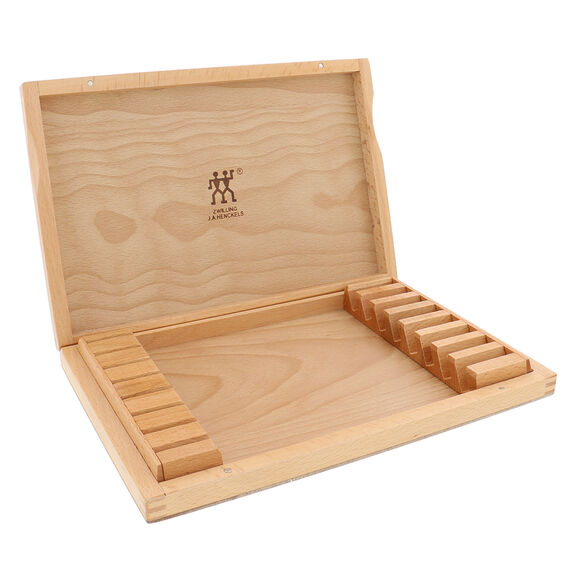 ZWILLING 8pc Stainless Steel Steak Knife Set with Wood Presentation Case