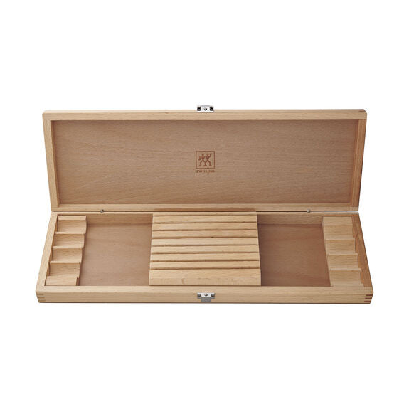 ZWILLING TWIN Gourmet 8pc Steak Knife Set with Wood Presentation Case