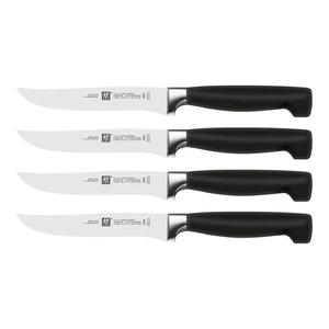ZWILLING 4pc Steak Knife Set, Four Star Series