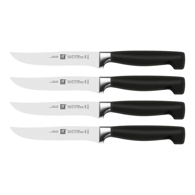 ZWILLING 12pc Knife Block Set, Four Star Series