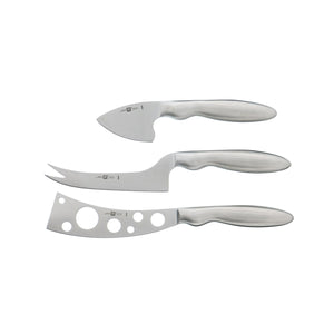 ZWILLING 3pc Stainless Steel Cheese Knife Set