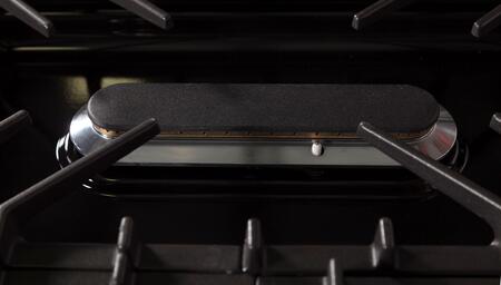 ILVE Professional Plus 36" Natural Gas Burner, Electric Oven Range in Glossy Black with Chrome Trim, UPW90FDMPNNG