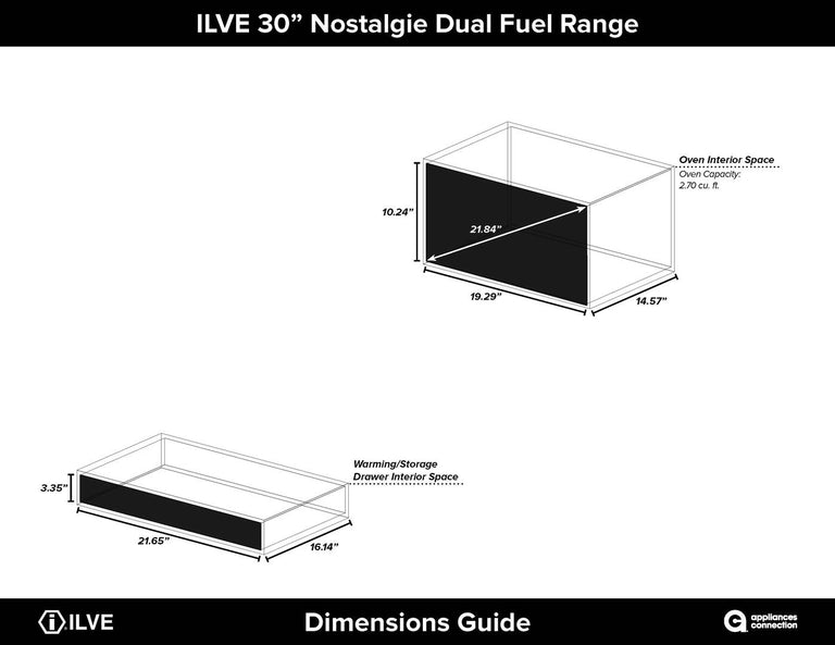 ILVE 30 in. Nostalgie Series Single Oven Natural Gas Burner and Electric Oven Range in White with Chrome Trim, UPN76DMPBXNG