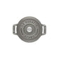 Staub 0.5 Qt. Cast Iron Round Dutch Oven in Graphite Grey