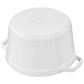 Staub 5 Qt. Cast Iron Tall Dutch Oven in White