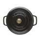 Staub 5 Qt. Cast Iron Tall Dutch Oven in Black