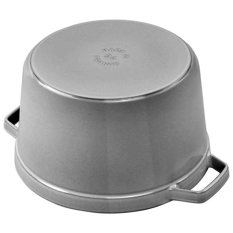 Staub 5 Qt. Cast Iron Tall Dutch Oven in Graphite