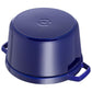 Staub 5 Qt. Cast Iron Tall Dutch Oven in Dark Blue