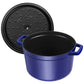 Staub 5 Qt. Cast Iron Tall Dutch Oven in Dark Blue