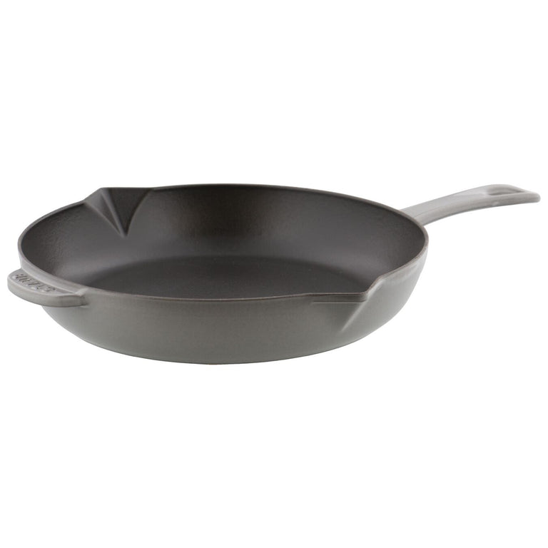 Staub 10" Cast Iron Fry Pan in Graphite Grey