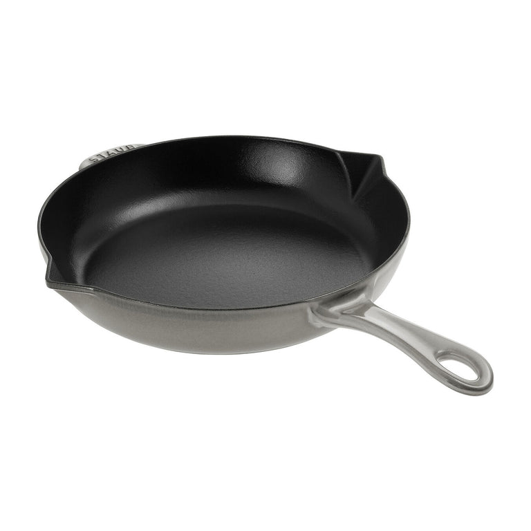 Staub 10" Cast Iron Fry Pan in Graphite Grey