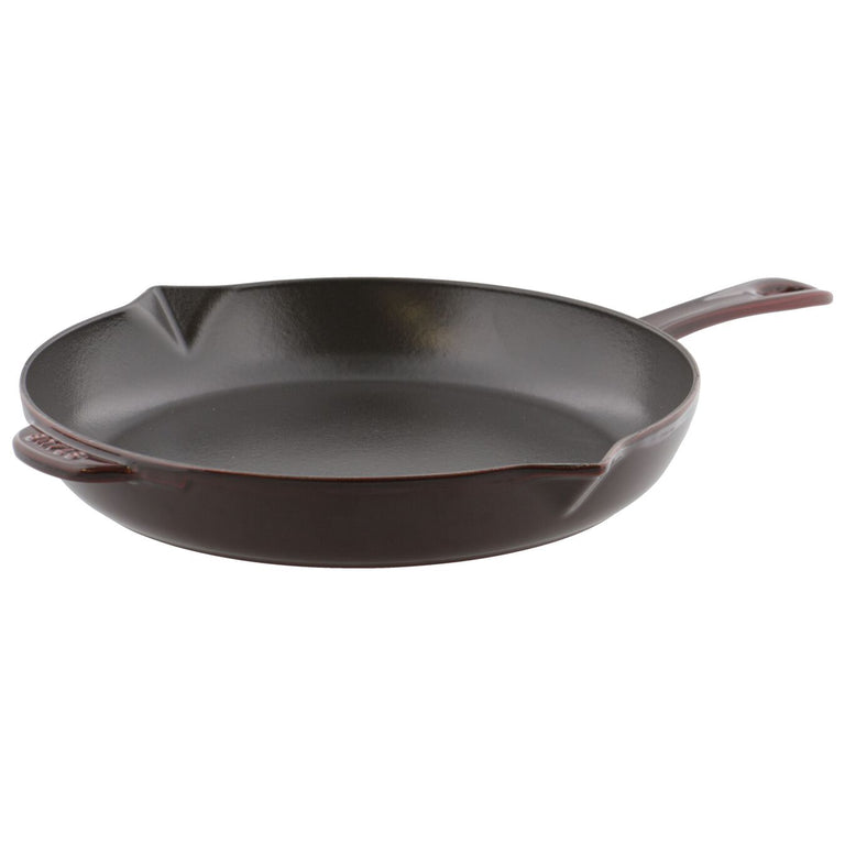 Staub 10" Cast Iron Fry Pan in Grenadine