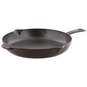 Staub 10" Cast Iron Fry Pan in Grenadine