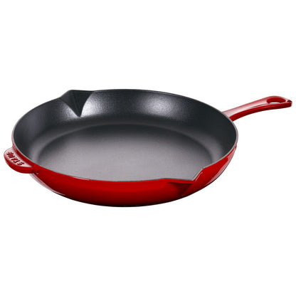 Staub 10" Cast Iron Fry Pan in Cherry