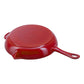 Staub 10" Cast Iron Fry Pan in Cherry