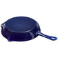 Staub 10" Cast Iron Fry Pan in Dark Blue