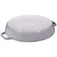 Staub 13" Double Handle Cast Iron Fry Pan in Graphite Gray