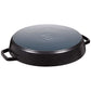 Staub 13" Double Handle Cast Iron Fry Pan in Black