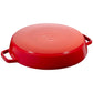 Staub 13" Double Handle Cast Iron Fry Pan in Cherry