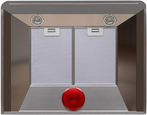ILVE 30 in. Majestic Custom RAL Color Wall Mount Range Hood with 600 CFM Blower, UAM76RAL