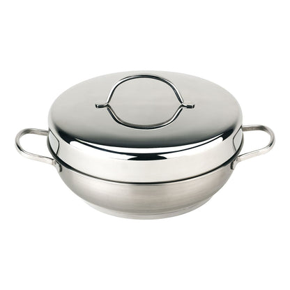 Demeyere 4pc Stainless Steel Stovetop Smoker Set, Resto Series
