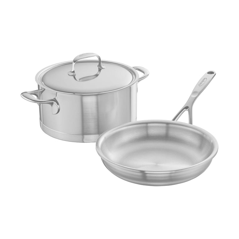 Demeyere 3pc Stainless Steel Cookware Set, Atlantis Series
