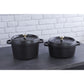 Staub 5 Qt. Cast Iron Tall Dutch Oven in Black