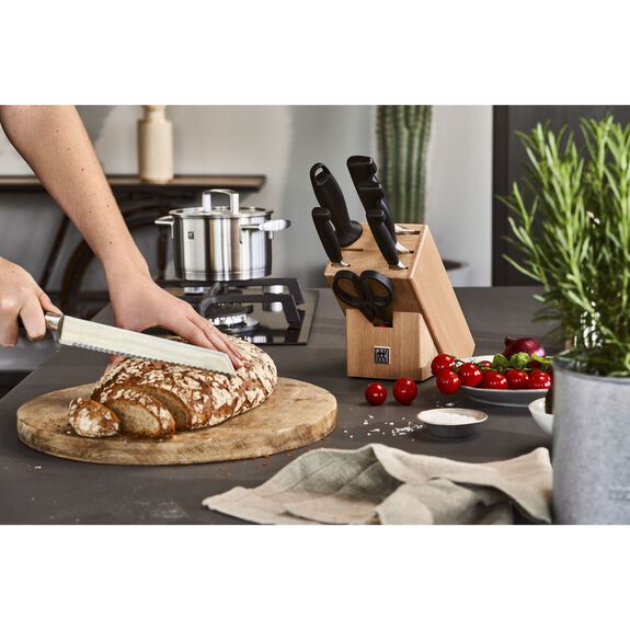 ZWILLING 8pc Knife Block Set, Four Star Series