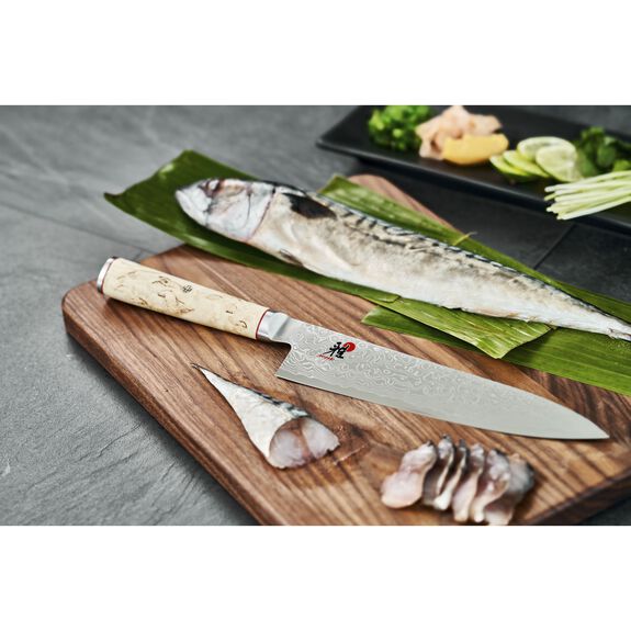 Miyabi 8" Chef's Knife, Birchwood SG2 Series