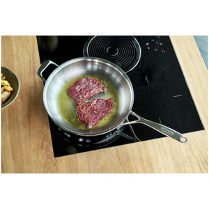 Demeyere Proline 11" Stainless Steel Fry Pan with Helper Handle, Atlantis Series